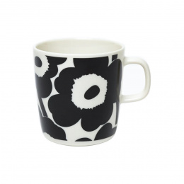 marimekko Oiva/Unikko Muki Becher 4 dl Schwarz 