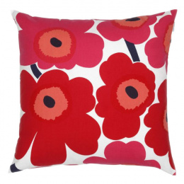 marimekko Pieni Unikko Kissenbezug Rot 50 x 50 cm 