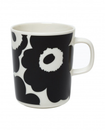 marimekko Oiva/Unikko Muki Becher 2,5 dl Schwarz 