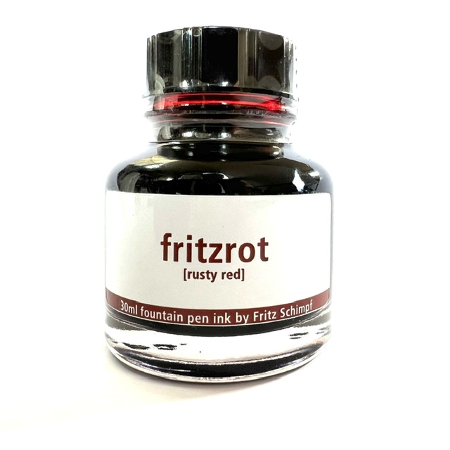 Inchiostro Fritz Schimpff Per Penna Stilografica 30 Ml - Colore Rosy Dawn Red (Rosso Alba)