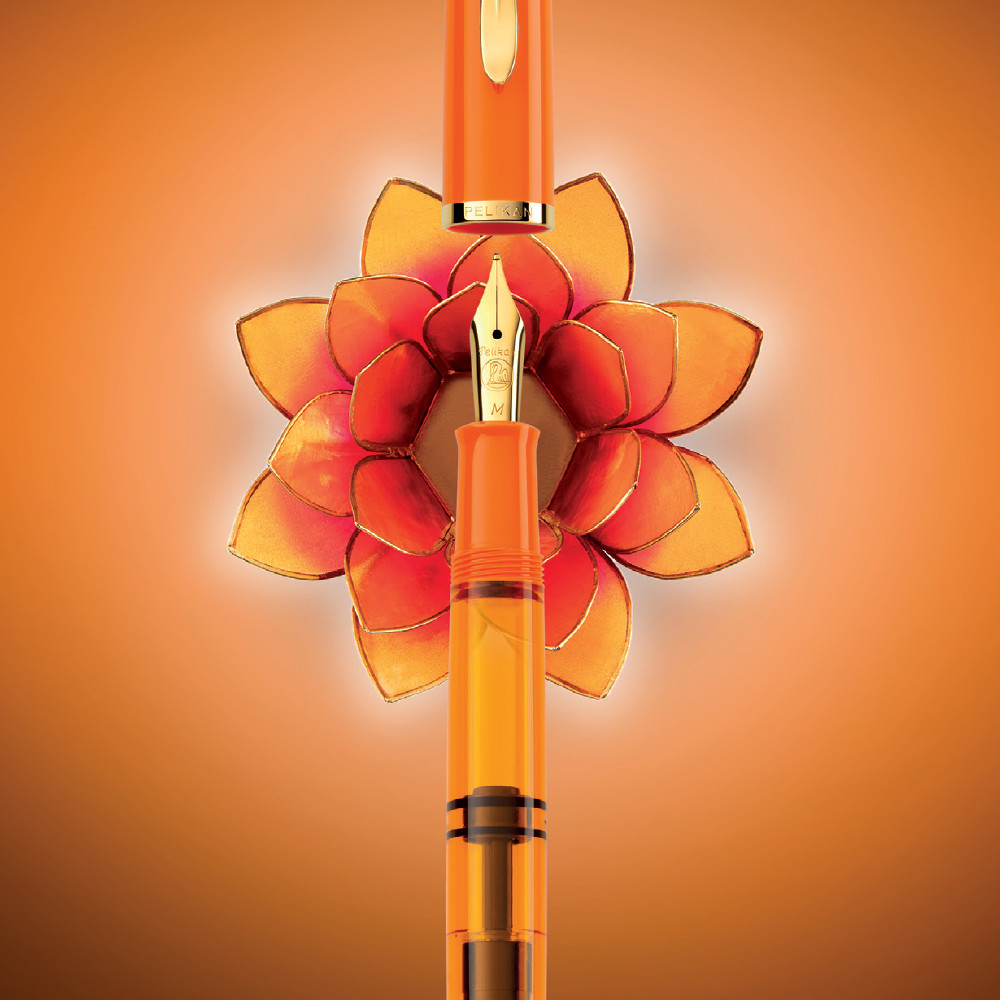 Pelikan Classic M200 Special Edition Orange Delight Kolbenfüllhalter