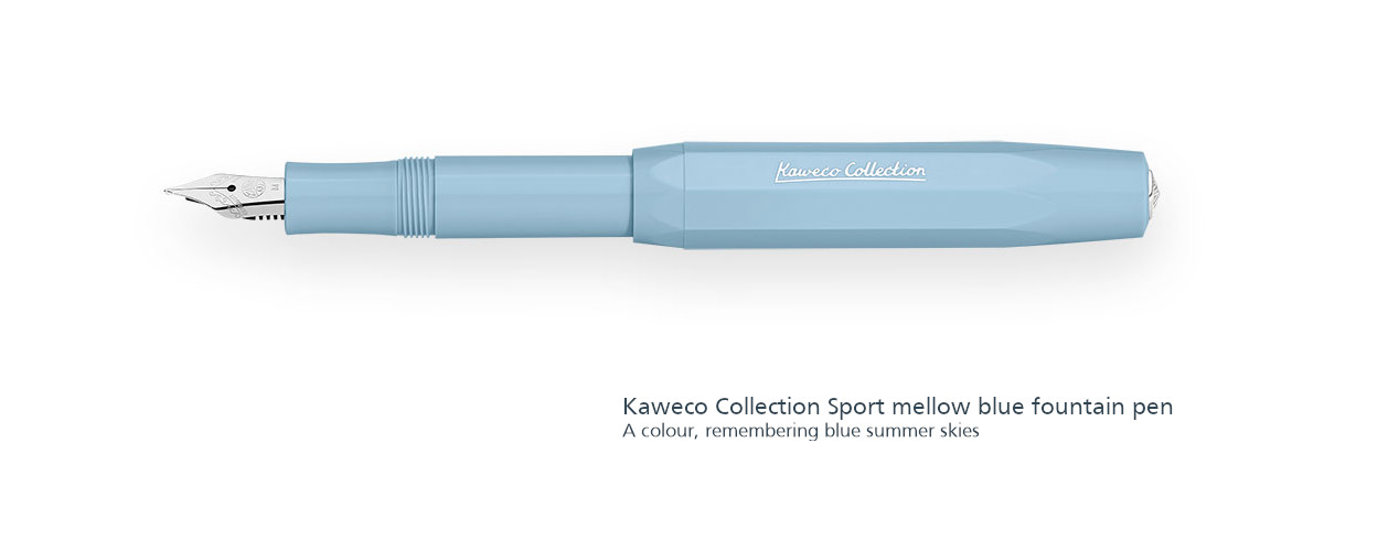 2022 Banner 0924 Kaweco Sport mellow blue